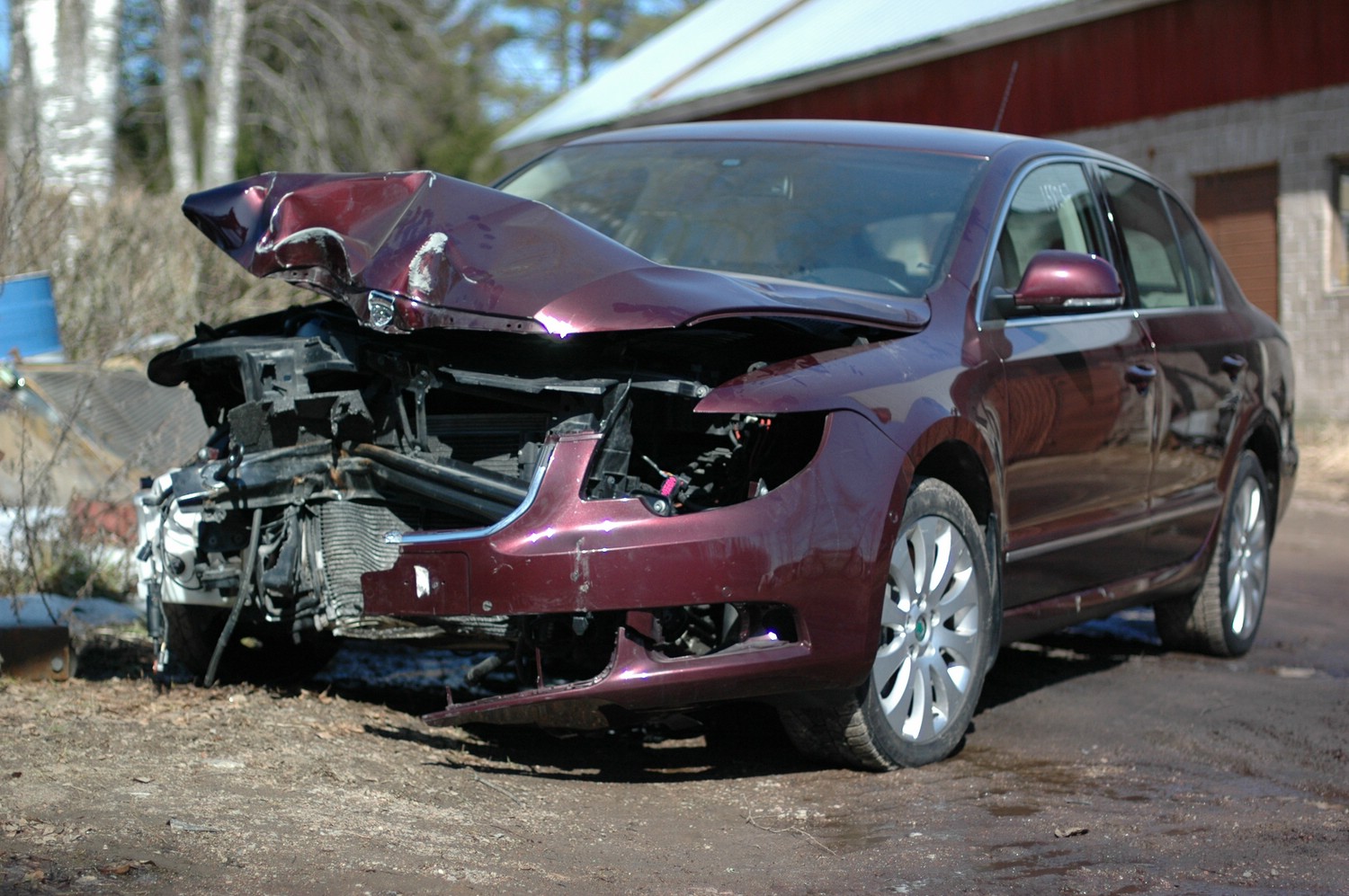 Skoda Superb kolarikorjaus